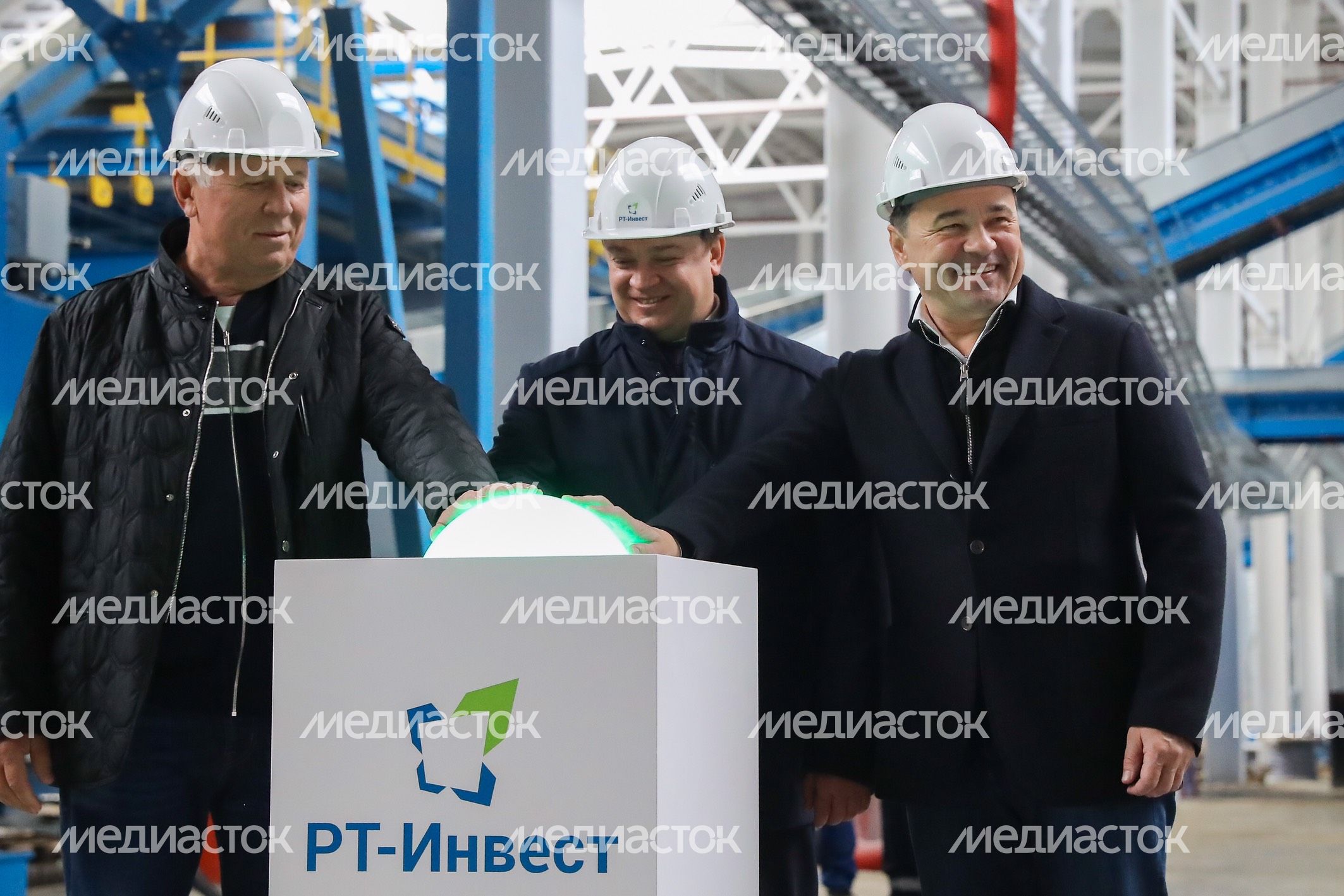 Запуск первой линии сортировочного цеха комплекса по переработке отходов в Коломенском городском округе