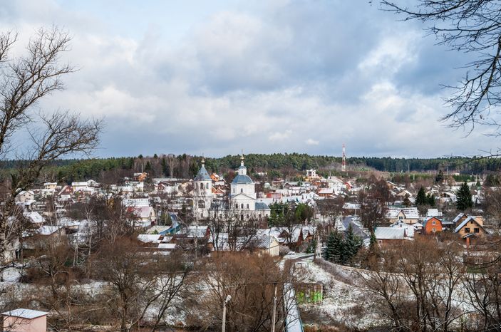 Виды города Верея