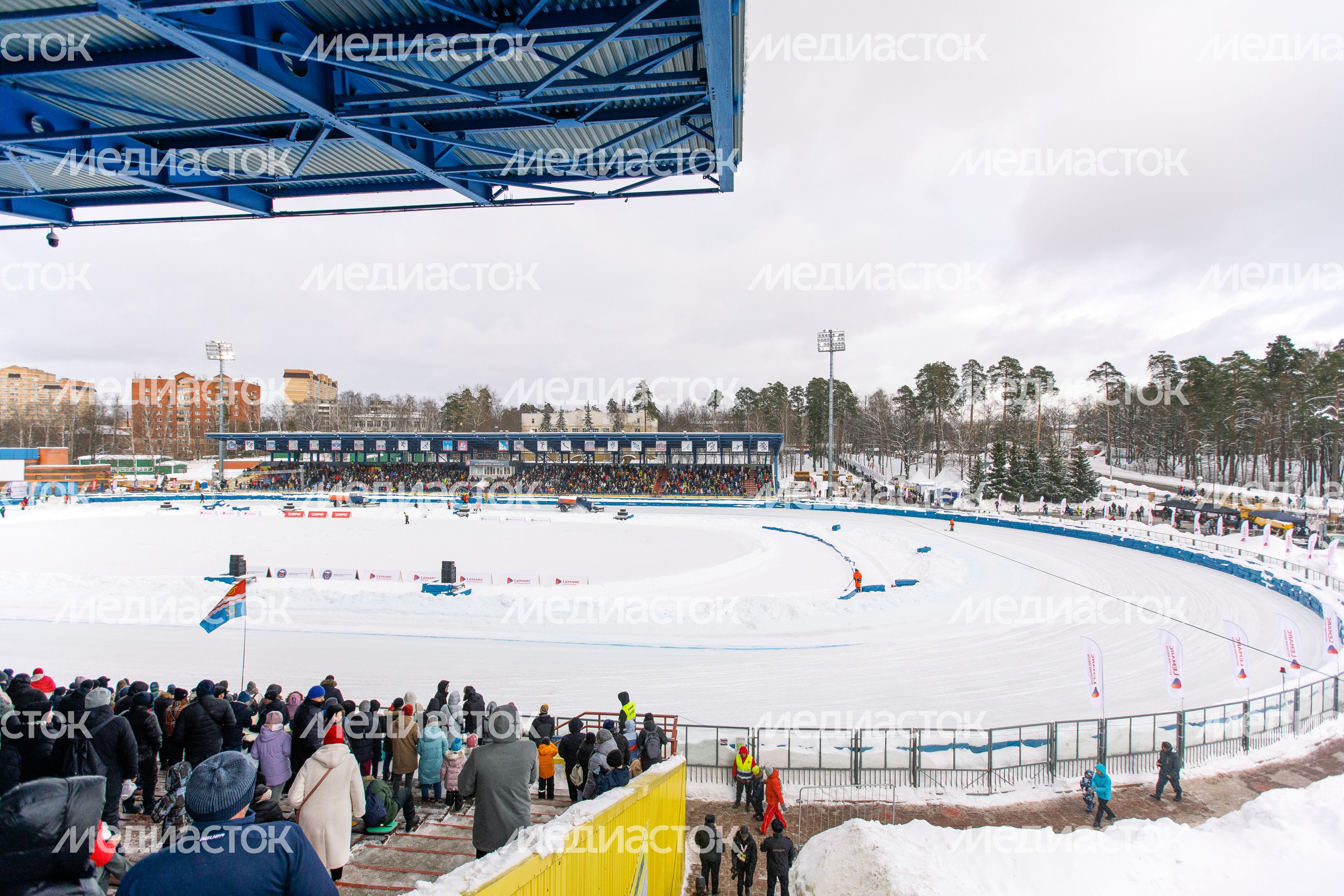Красногорск. VI этап личного чемпионата России по гонкам на льду
