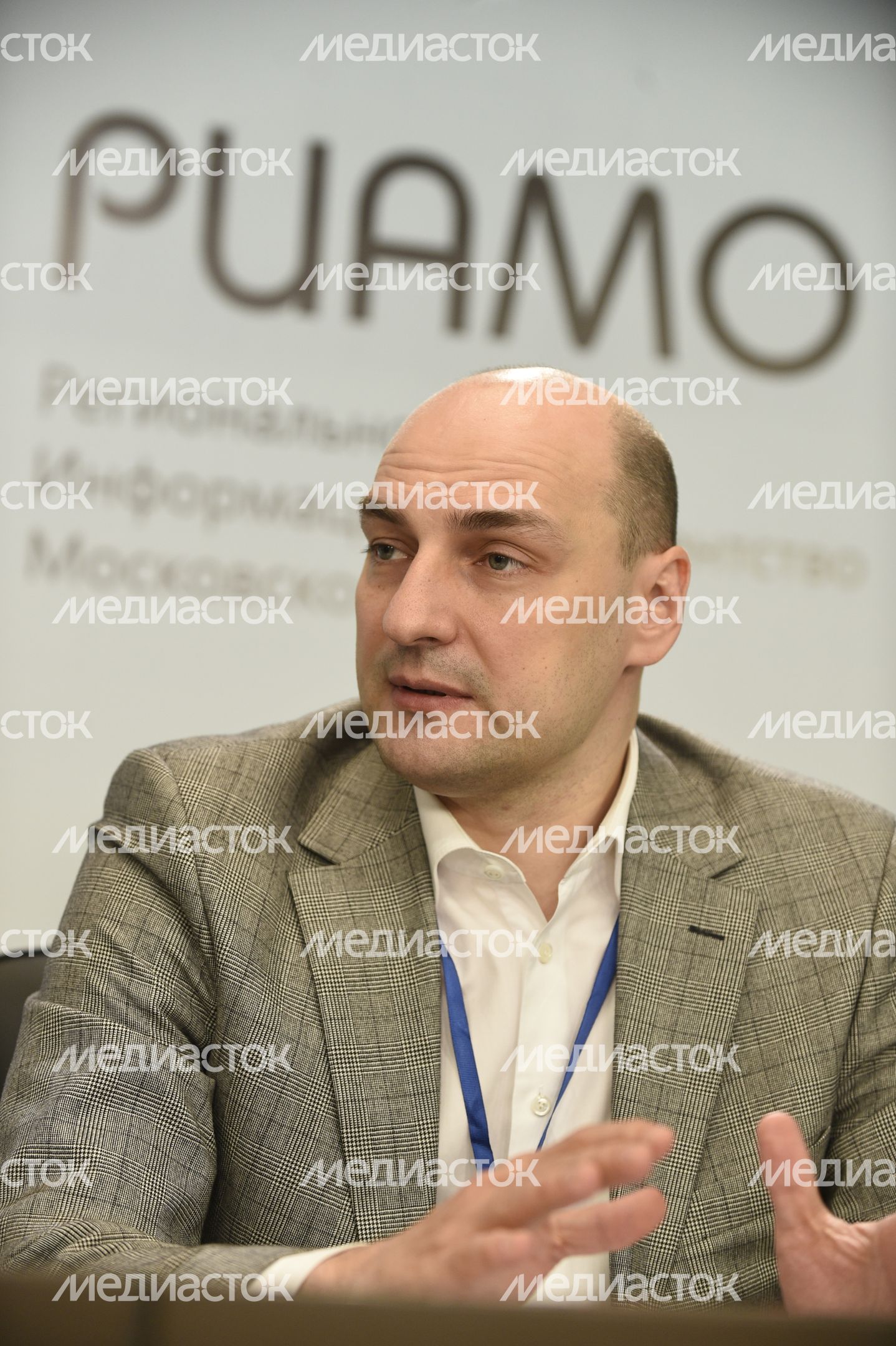 Пресс-конференция Филиппа Палеева в РИАМО