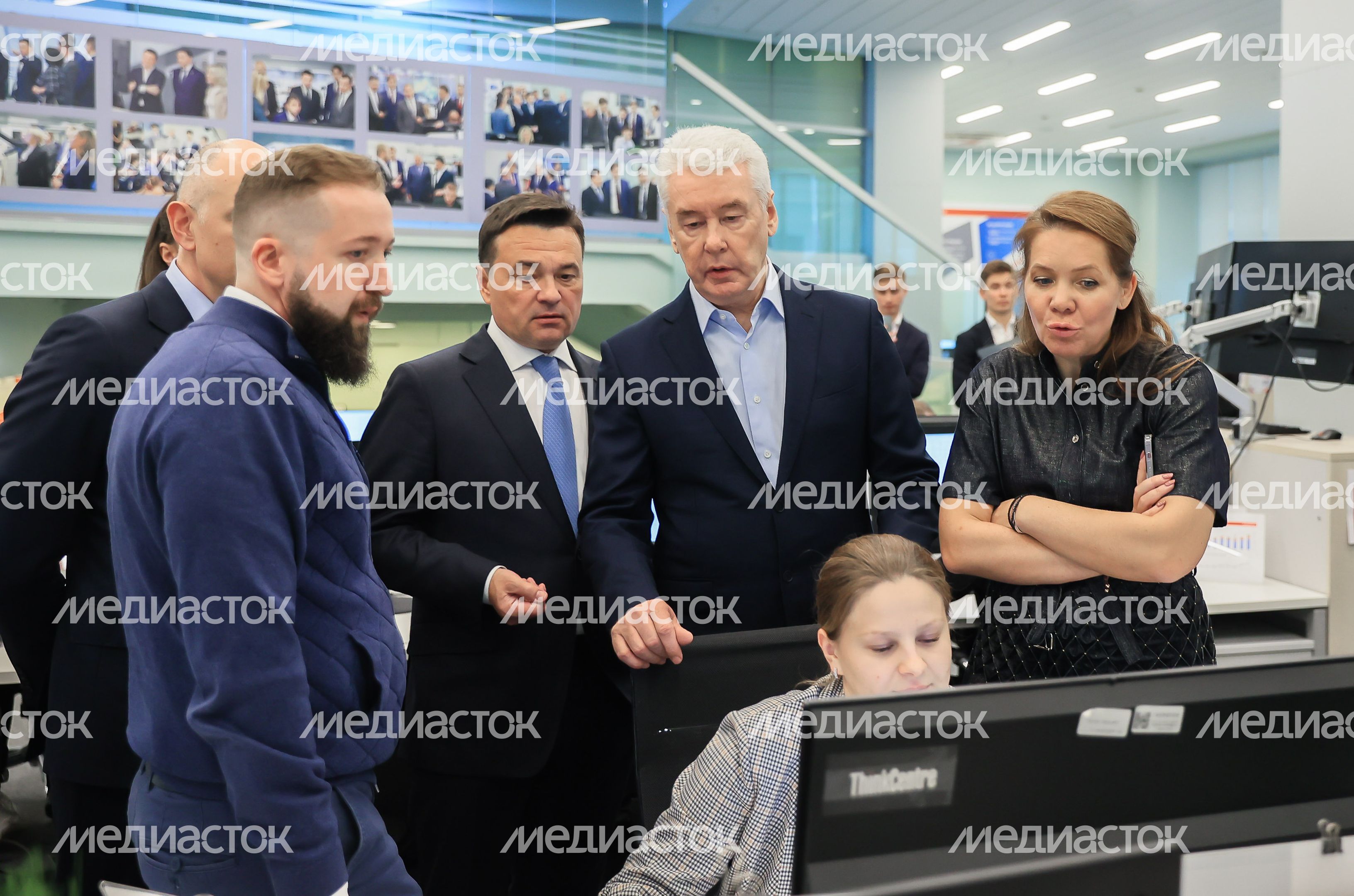 Встреча Губернатора Подмосковья с Мэром Москвы