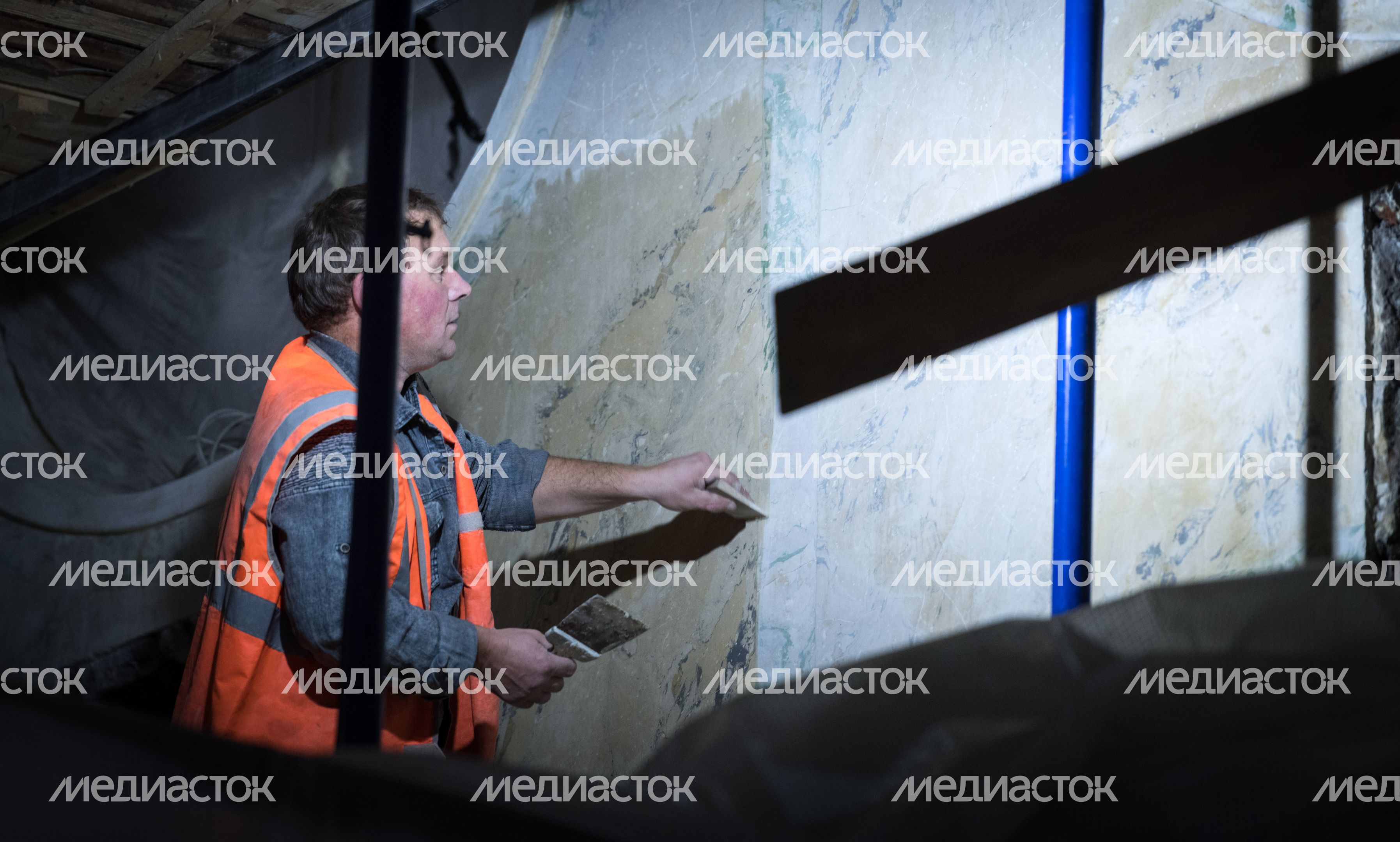 Реставрация Северного речного вокзала