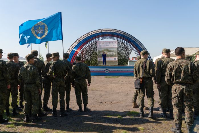 Военно-техническая игра "Арт-дуэль-2024" на аэродроме Волосово