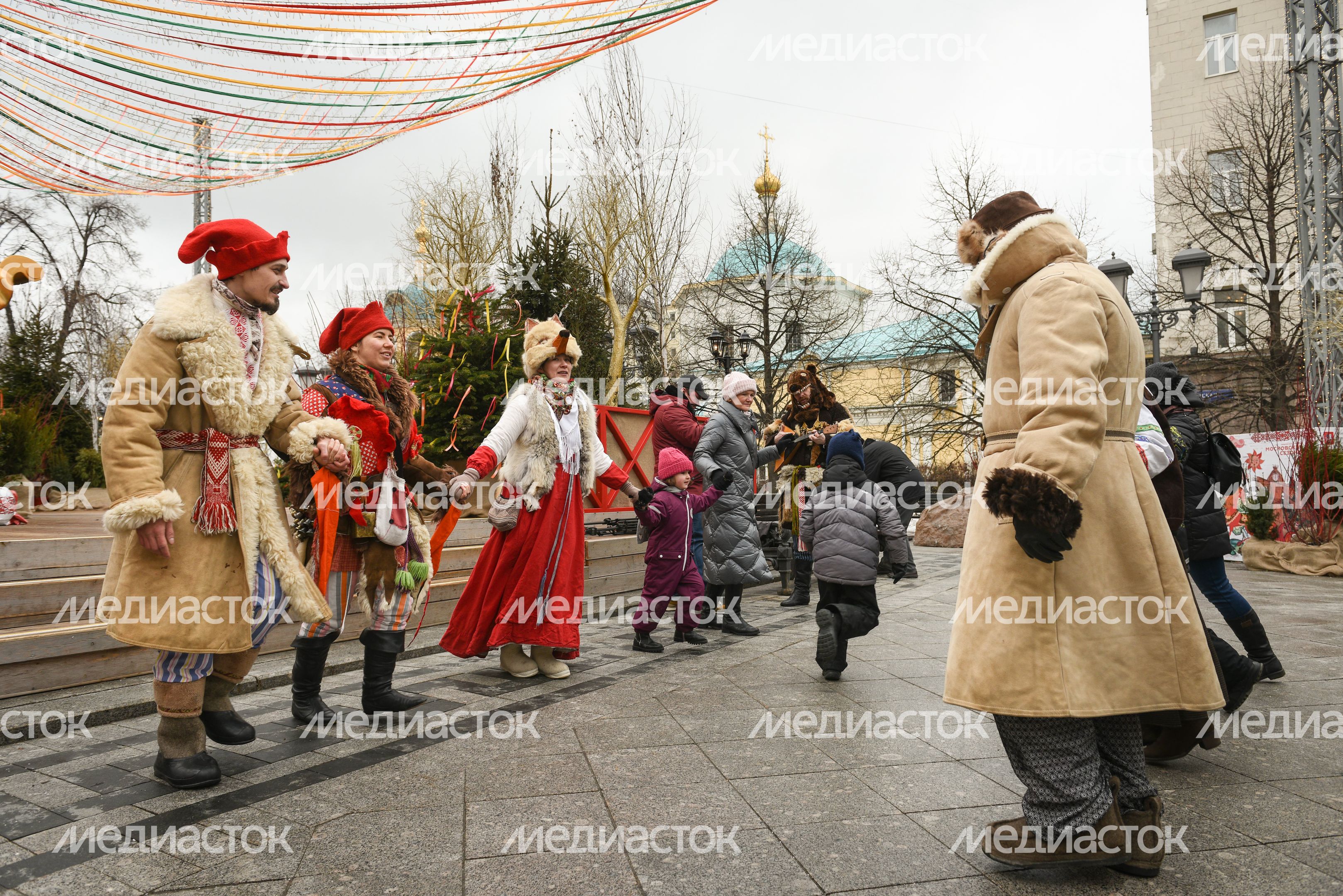 Открытие фестиваля «Московская Масленица»