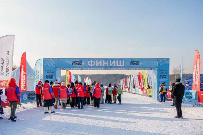 Массовая гонка «Лыжня России-2024» в Химках