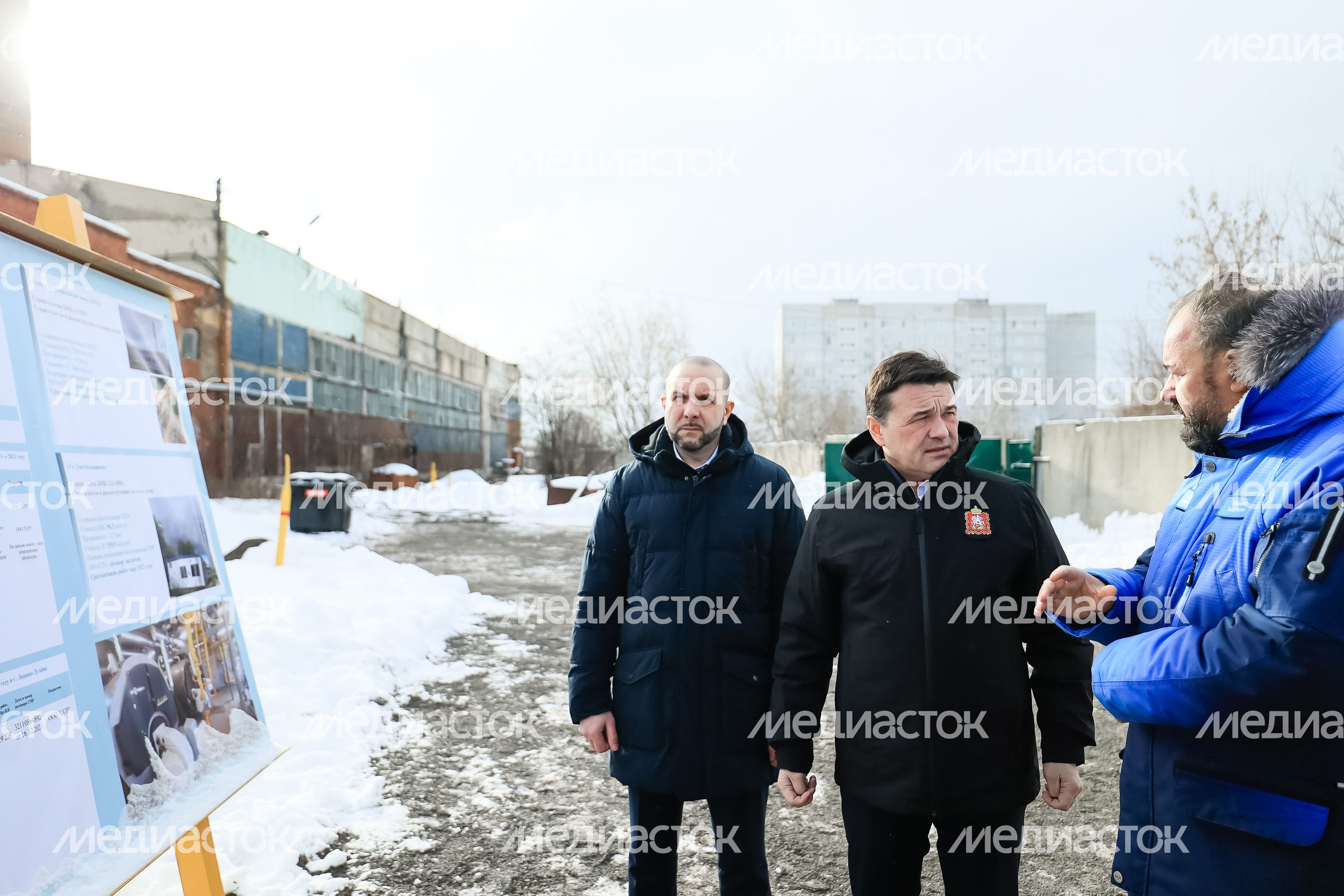 Посещение губернатором котельной в Ликине-Дулеве