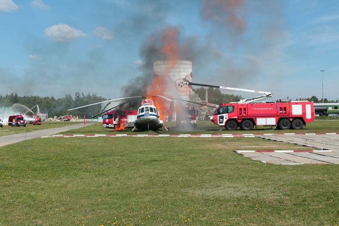 Учения спасателей в Международном лагере USAR-2015 в Ногинске
