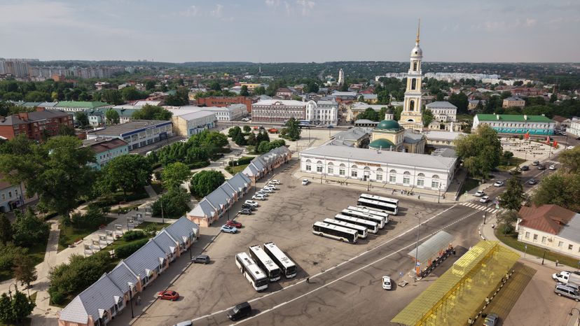Благоустройство центральной части Коломны