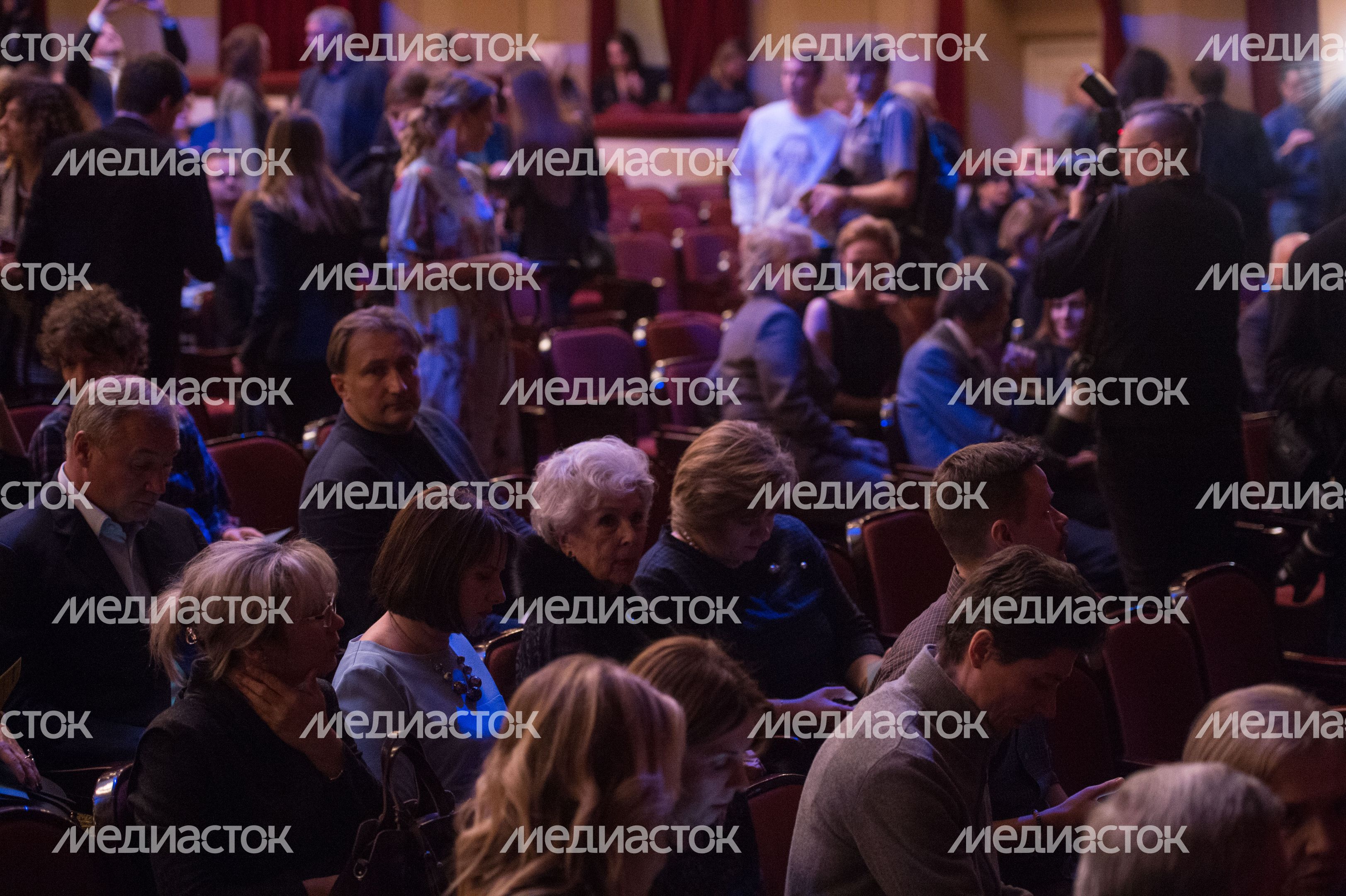 Церемония вручения премии «Звезда Театрала» в театре имени Вахтангова в Москве
