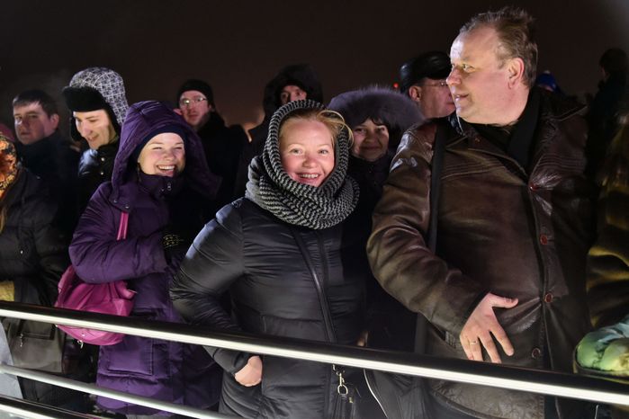 Открытие пешеходного моста в Красногорске