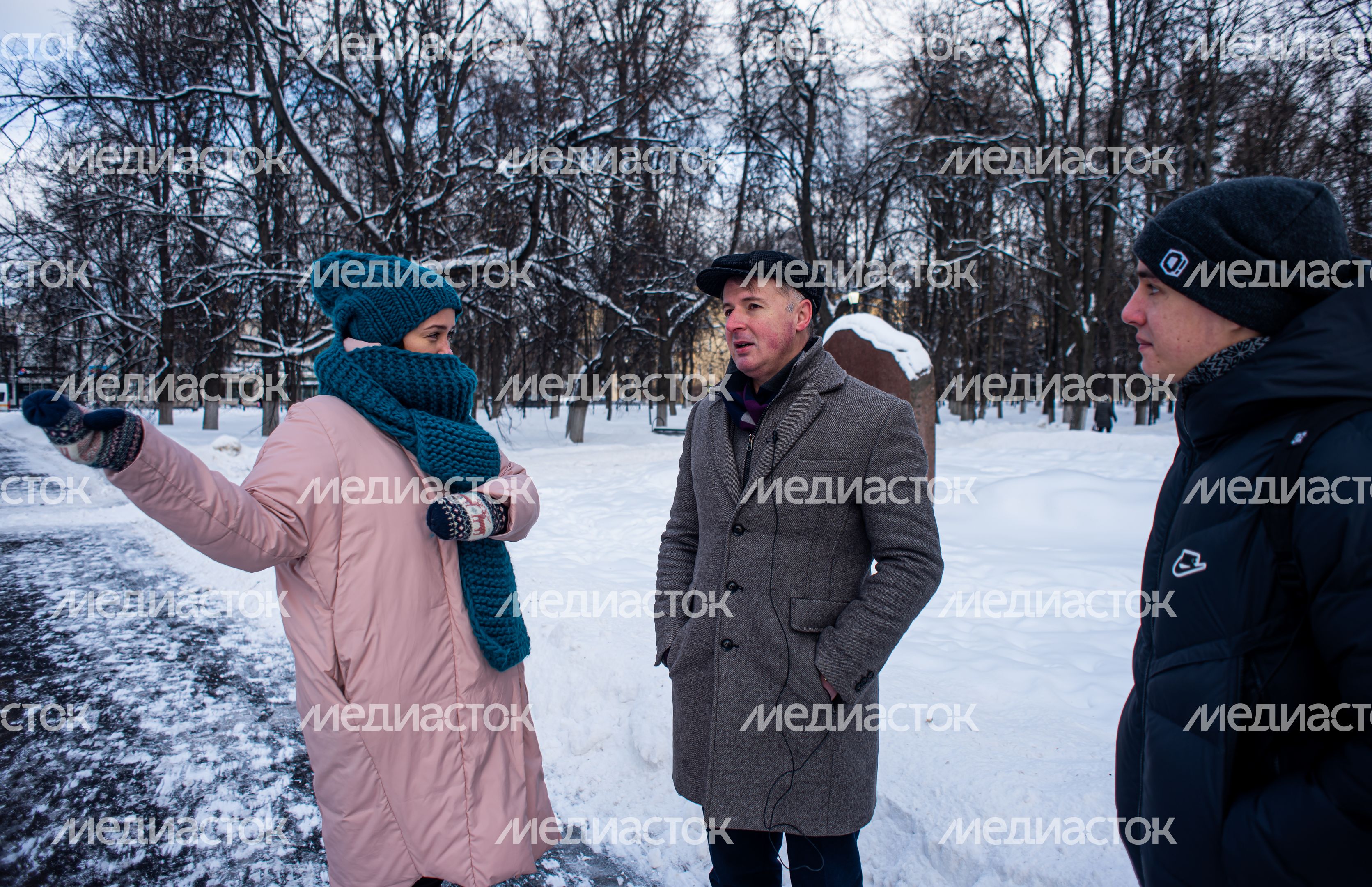 Зимние виды города Жуковский