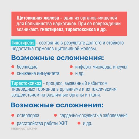 Эндокринные заболевания у наркозависимых квадрат 10