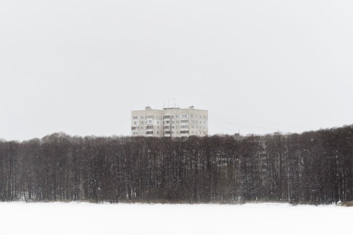 Балашиха. Парк «Заречная». Зима