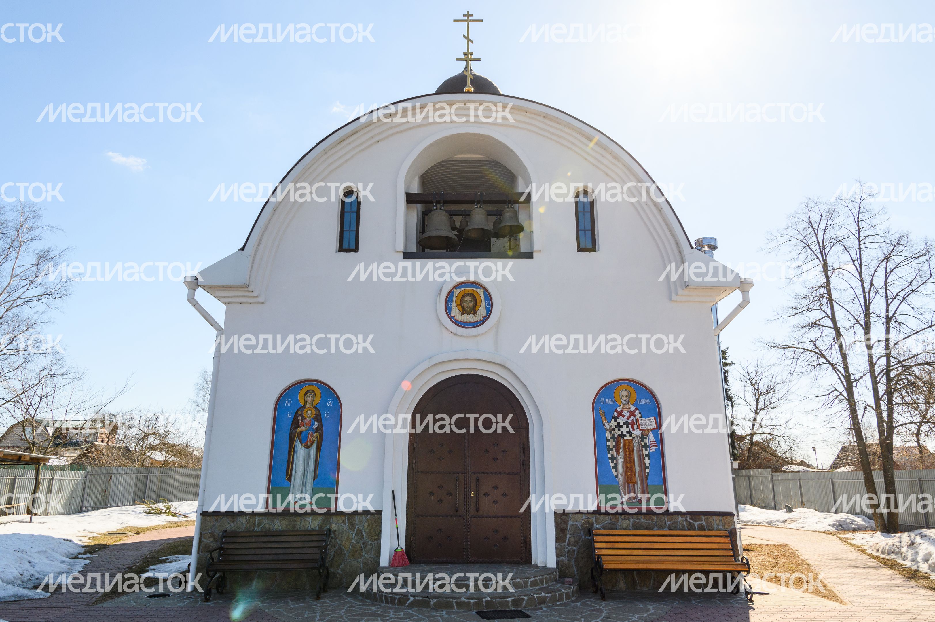 Никольская церковь в деревне Клишево Раменского г.о. Московской области Никольская церковь в деревне Клишево Раменского г.о. Московской области