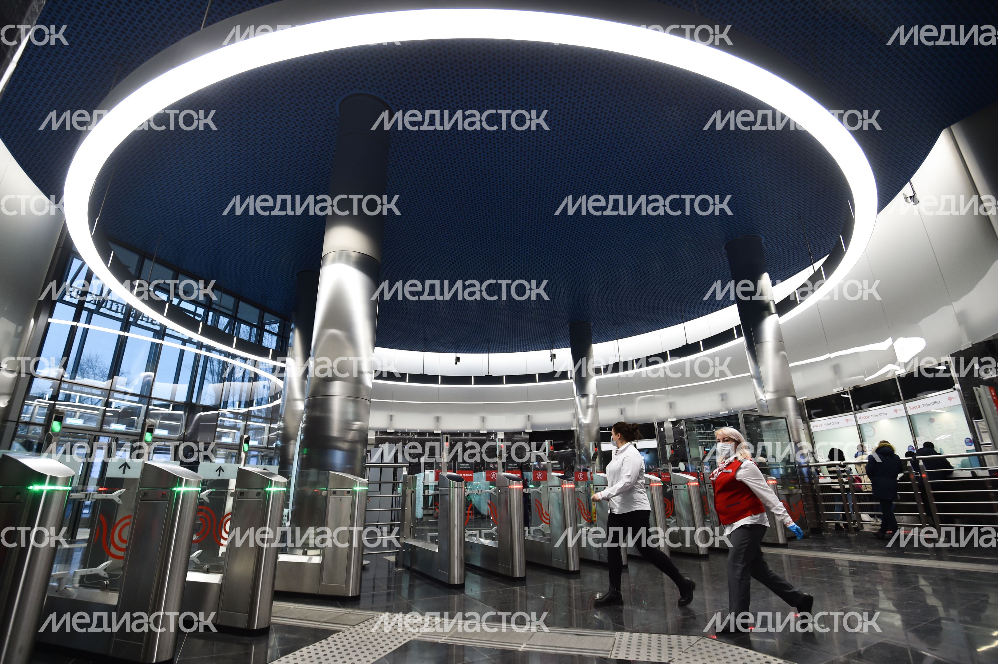 Открытие станции «Электрозаводская» Большой кольцевой линии метро