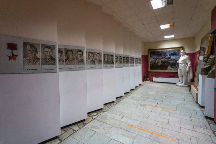 Волоколамск. Музей 28 Героев-панфиловцев