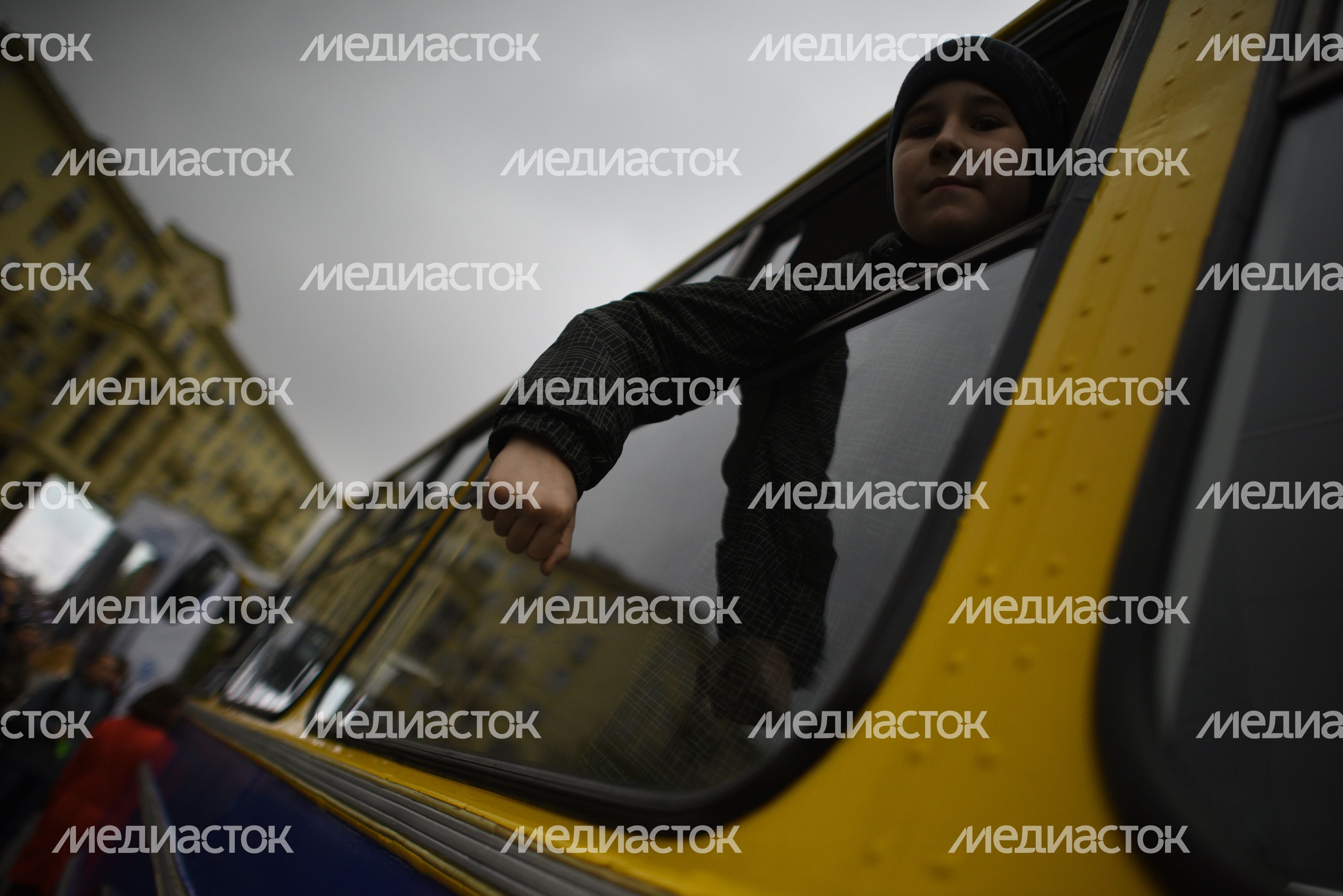 Праздник московского троллейбуса в Москве
