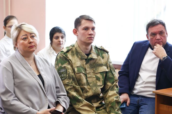 «Урок мужества» с участием Губернатора Подмосковья в Климовске