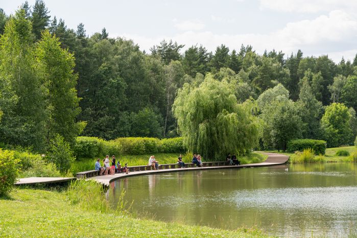 Мещерский парк летом