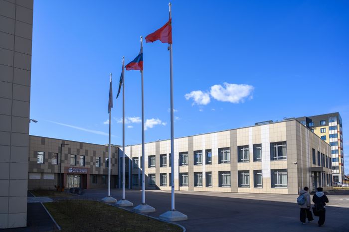 Новая школа в деревне Бородино в Мытищах