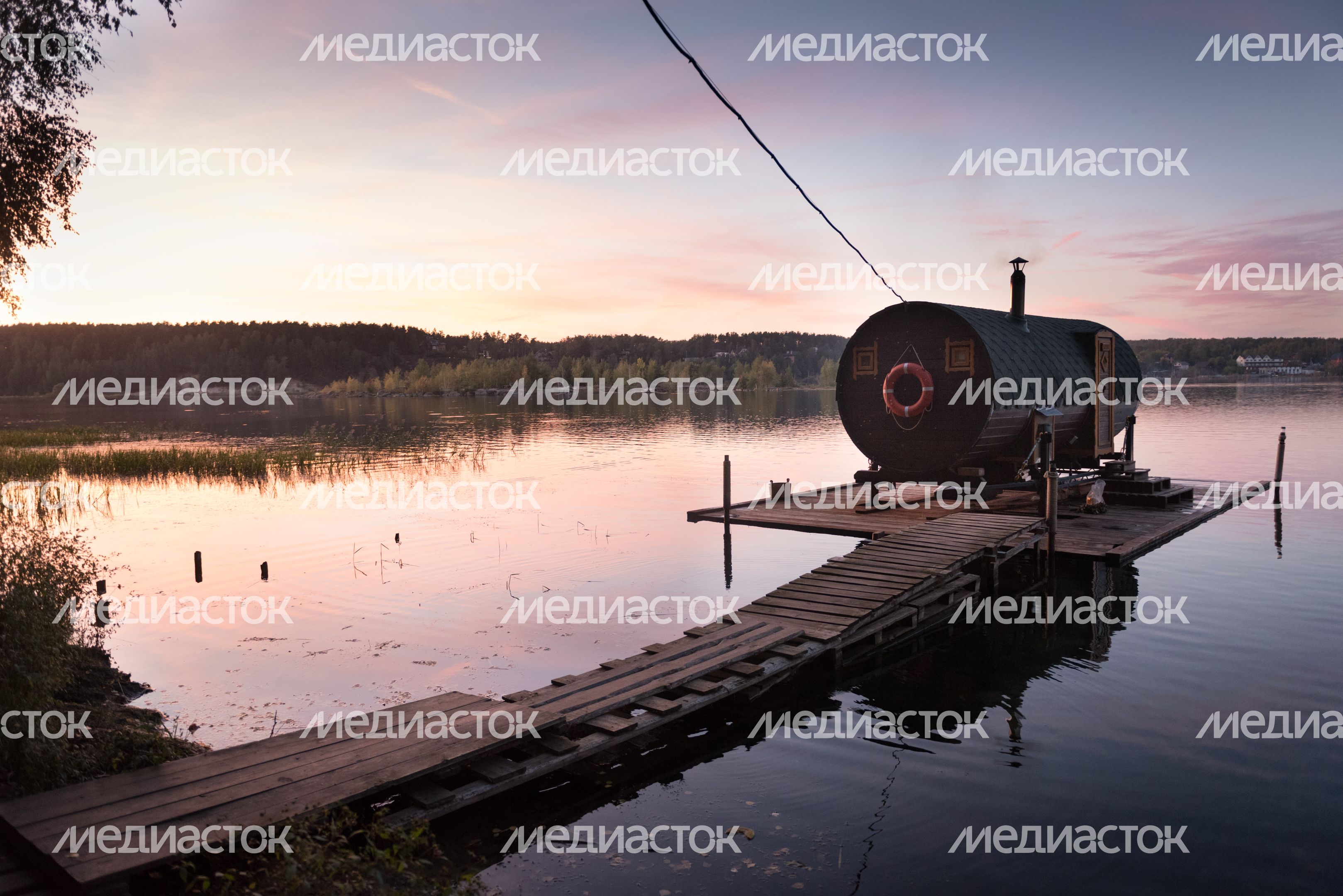 Осенние бани в Подмосковье
