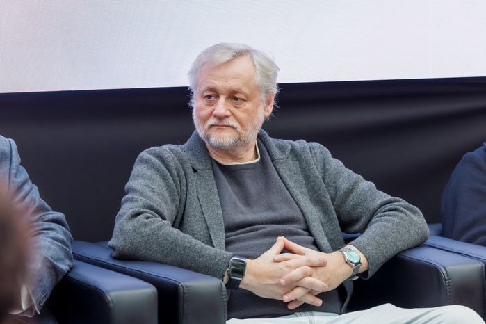Руководитель архитектурного бюро «Лабва про» Станислав Кулиш на деловой программе фестиваля «Зодчество-2025»