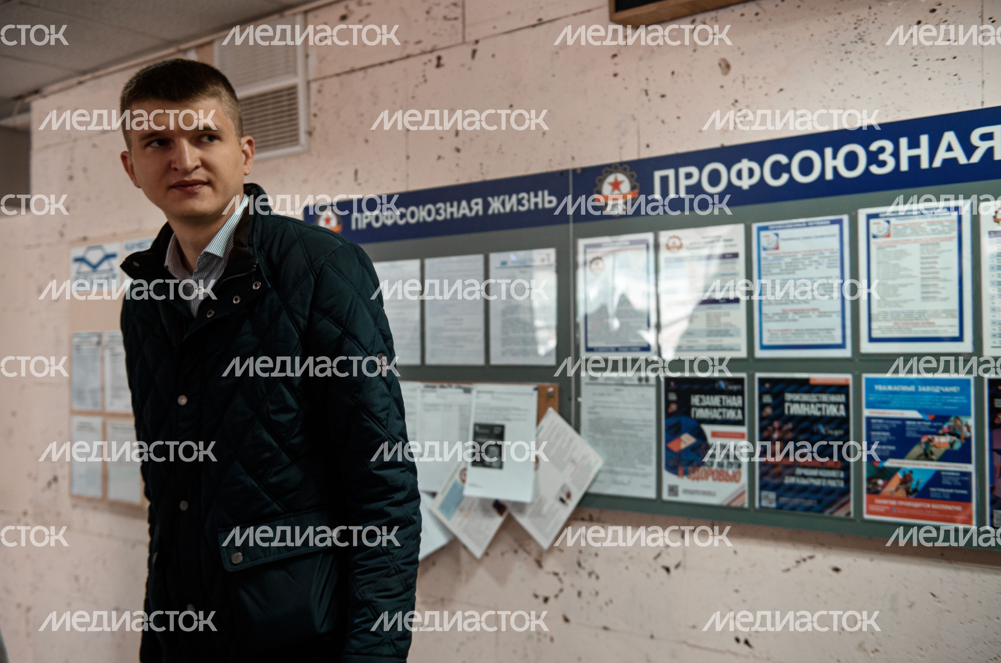 Рабочие моменты завода «Зенит»