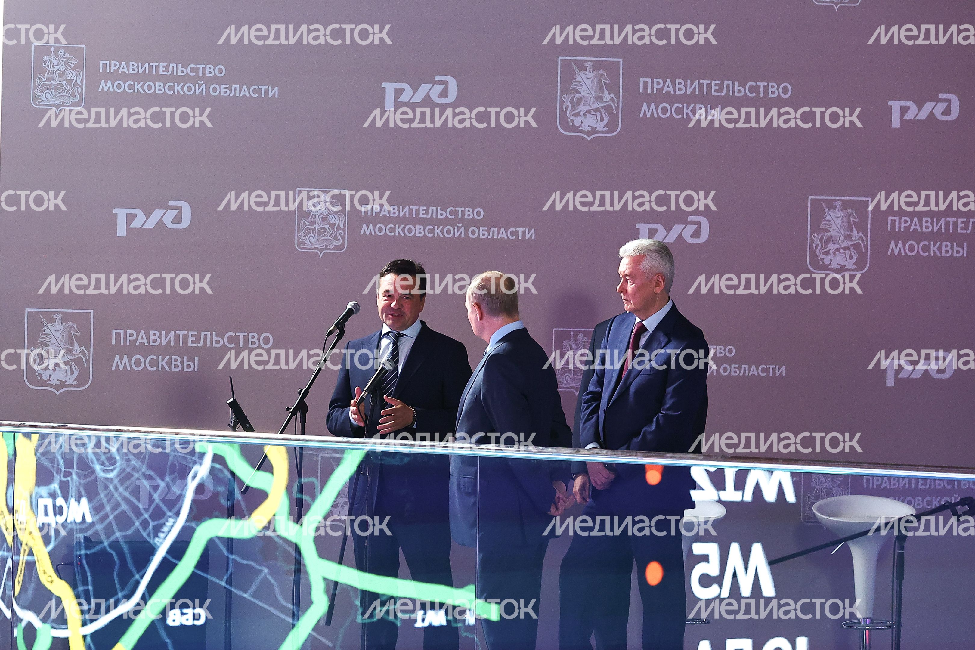 Церемония открытия МЦД-3 с участием Губернатора Подмосковья Церемония открытия МЦД-3 с участием Губернатора Подмосковья