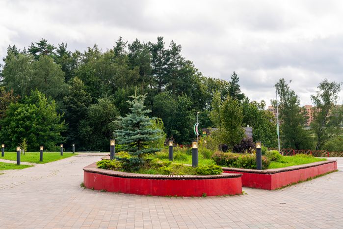Парк «Подрезково» летом в Химках