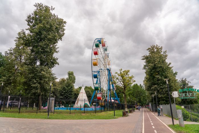 Лето в парке культуры и отдыха имени Виктора Талалихина в Подольске