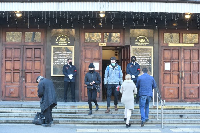 Церемония прощания с Арменом Джигарханяном в Москве