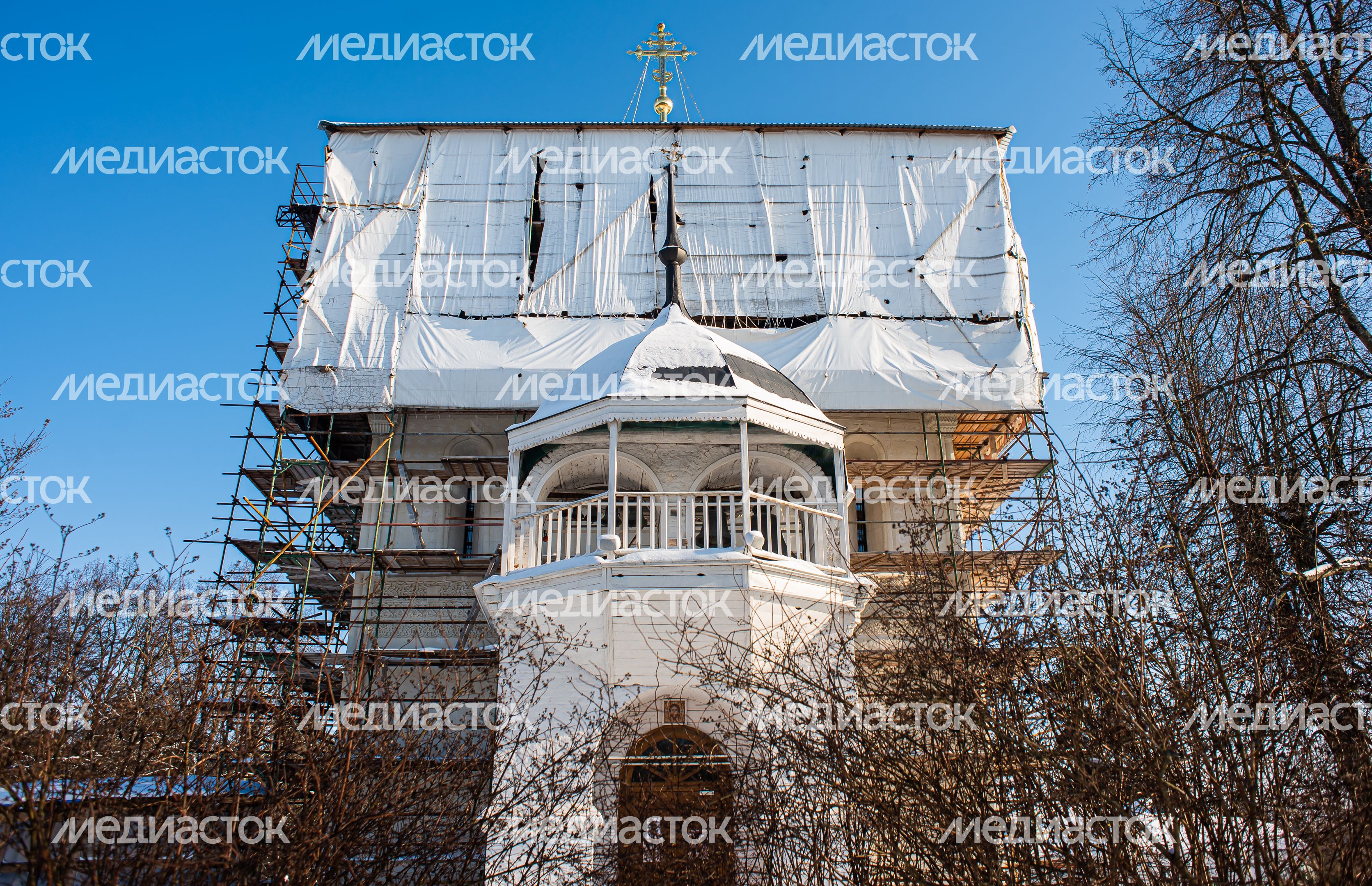 Зимние виды Саввино-Сторожевского ставропигиального мужского монастыря