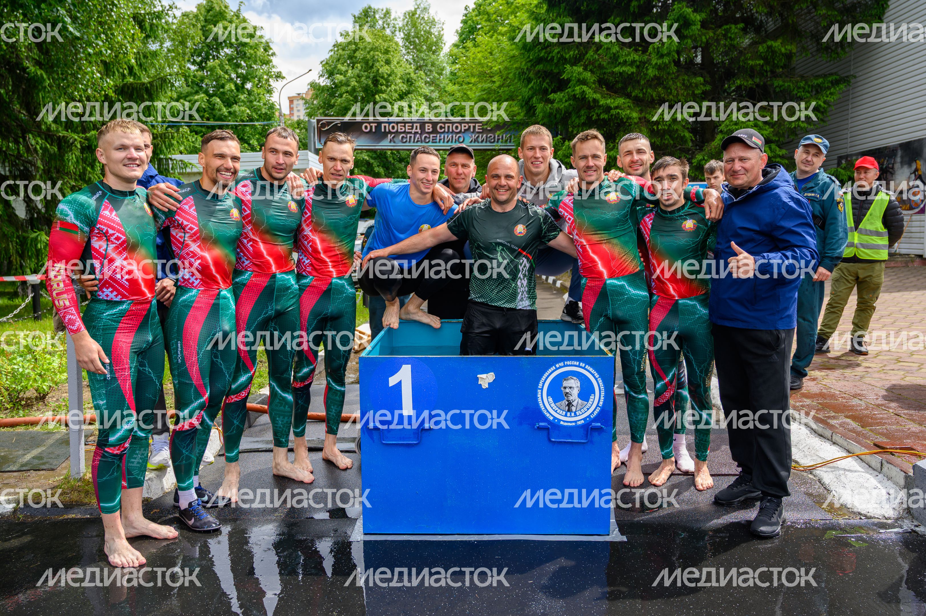 Турнир по пожарно-спасательному спорту в память о тренере В.И. Яблочкине в Подольске Турнир по пожарно-спасательному спорту в память о тренере В.И. Яблочкине в Подольске