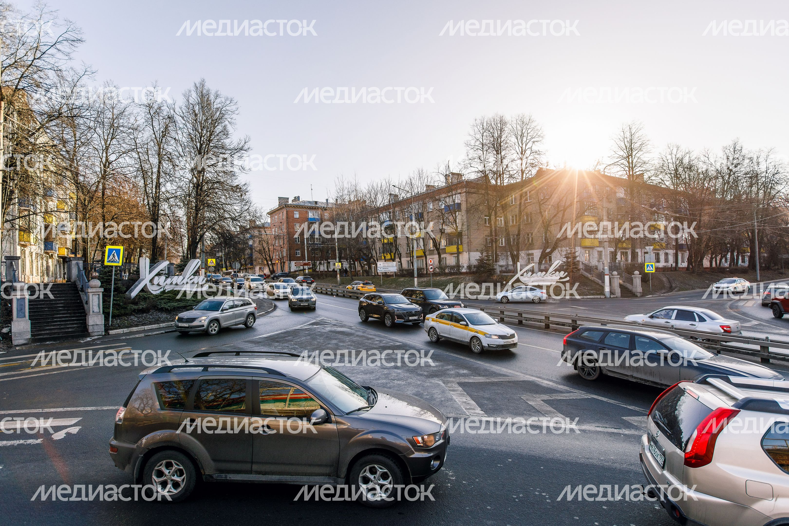 Весенние виды города Химки