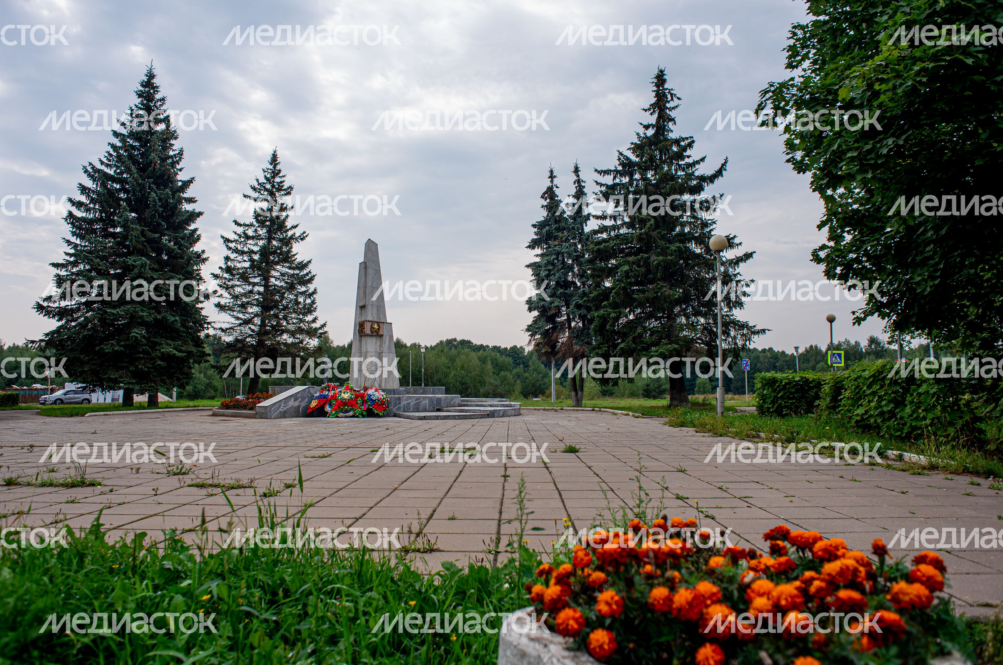 Летние виды города Черноголовка