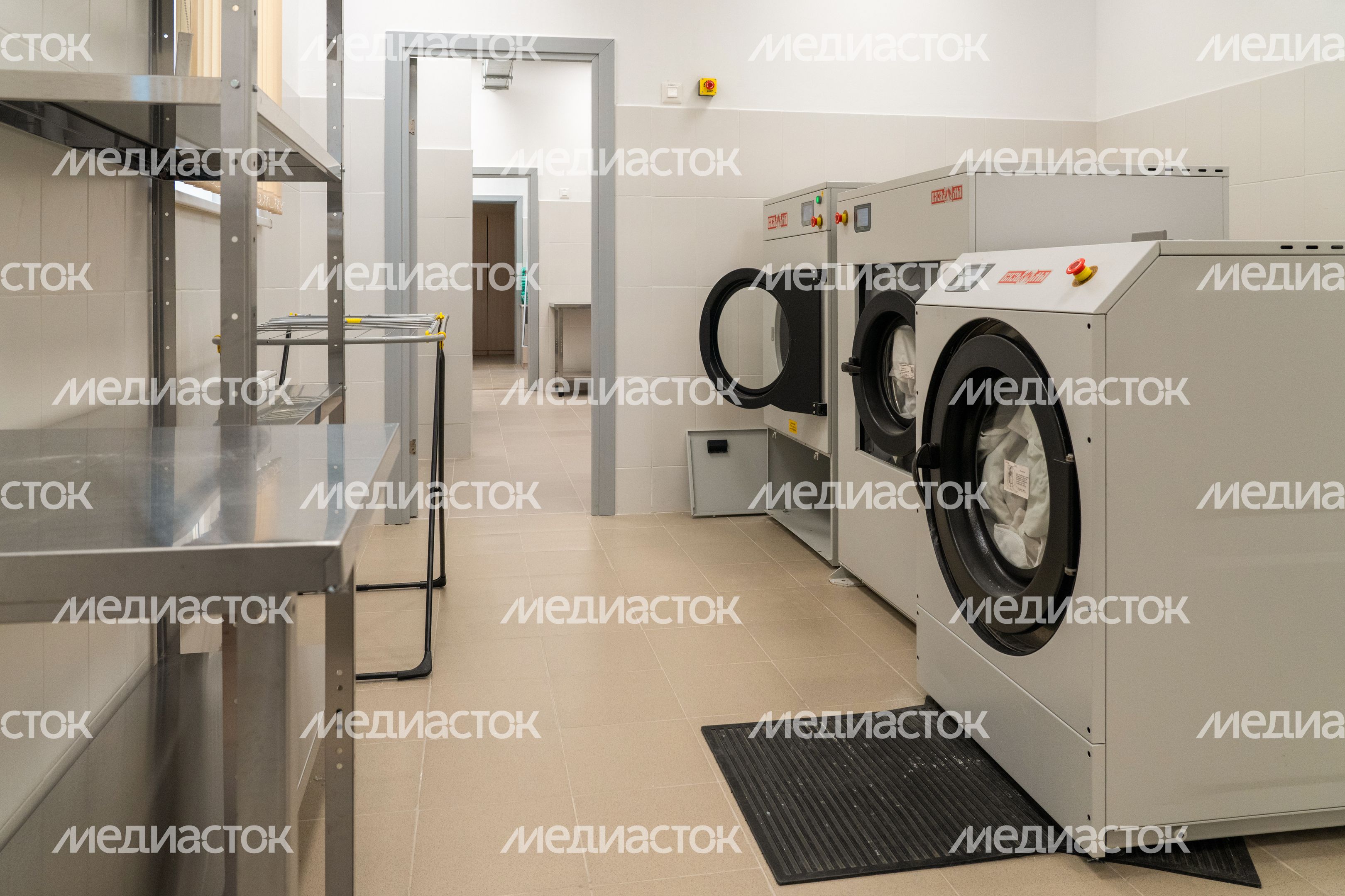 Постирочная комната в новом детском саду «Карамелька» в ЖК «Ильинойс» Красногорска Постирочная комната в новом детском саду «Карамелька» в ЖК «Ильинойс» Красногорска