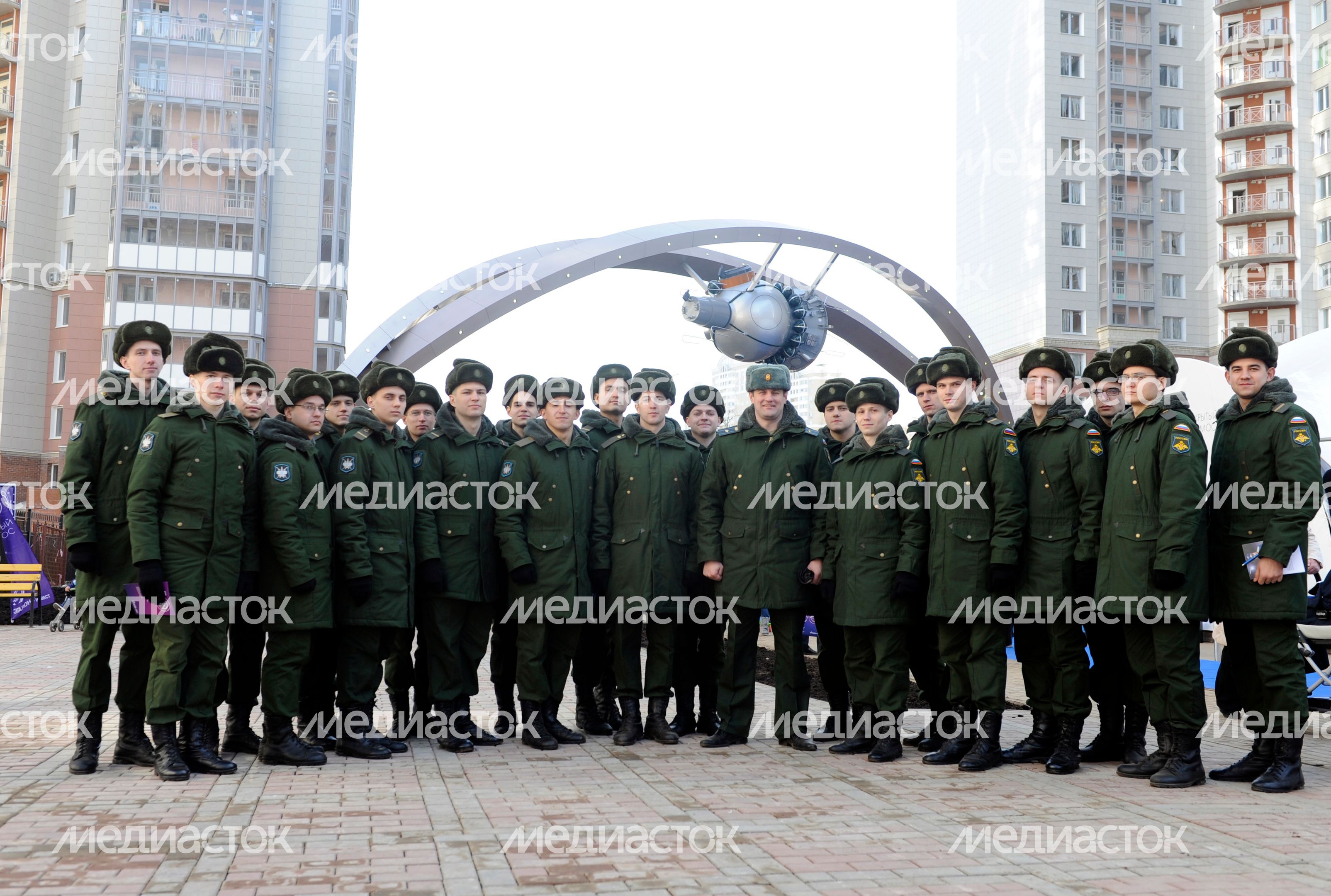 Открытие Аллеи Космонавтов в Красногорске Открытие Аллеи Космонавтов в Красногорске