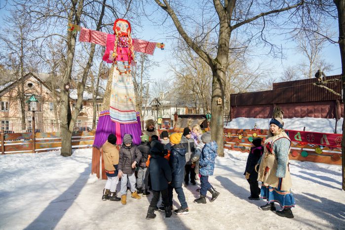 Широкая Масленица в Школе ремесел в Коломне