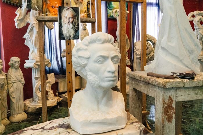 Парк и галерея скульптора Сергея Казанцева в Истре
