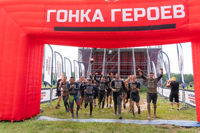 Гонка героев на полигоне Алабино собрала 1,5 тыс. человек