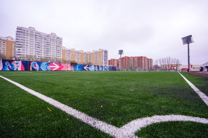 Стадион обновленного спорткомплекса "Орион" в Балашихе