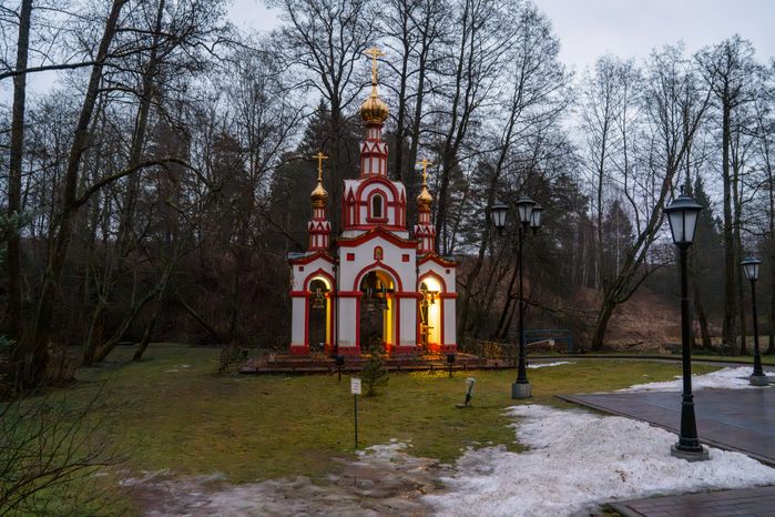 Подворье Вознесенской Давидовой пустыни в селе Талеж округа Чехов