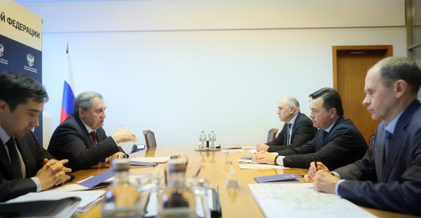 Встреча губернатора с министром энергетики РФ Николаем Шульгиновым