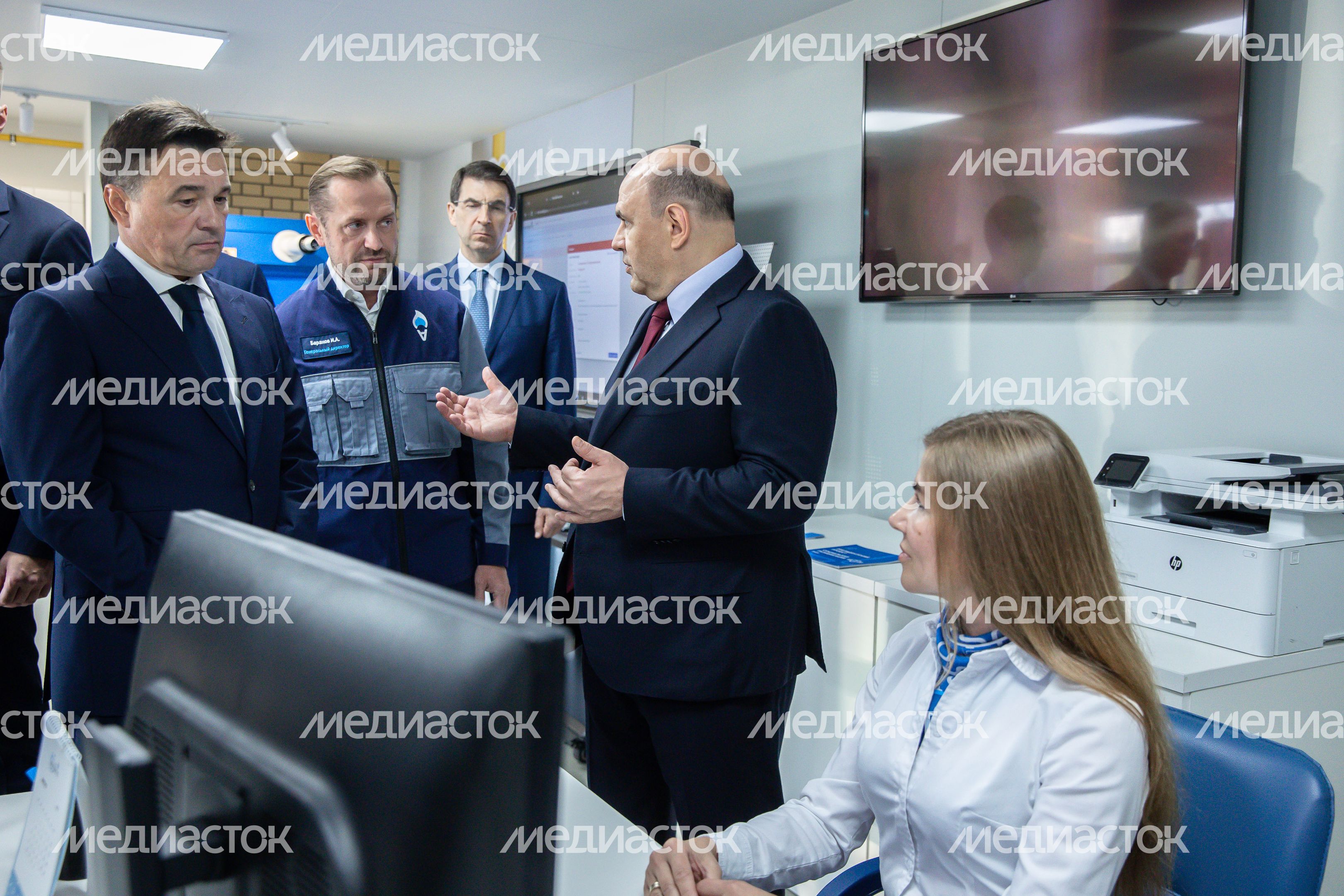 Встреча Губернатора Андрея Воробьева и Председателя Правительства РФ Михаила Мишустина Встреча Губернатора Андрея Воробьева и Председателя Правительства РФ Михаила Мишустина