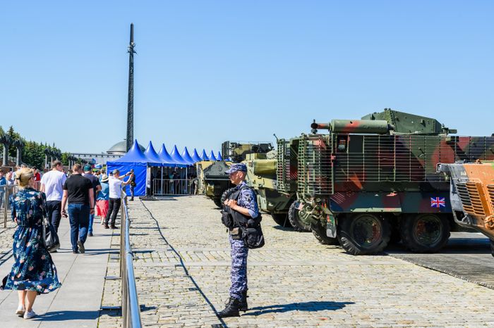 Выставка вооружения в Парке Победы, посвященная СВО