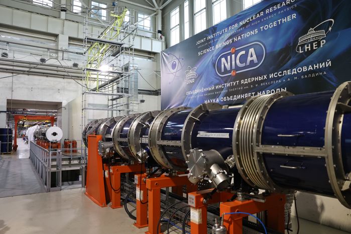 Комплекс NICA в Объединенном институте ядерных исследований в Дубне