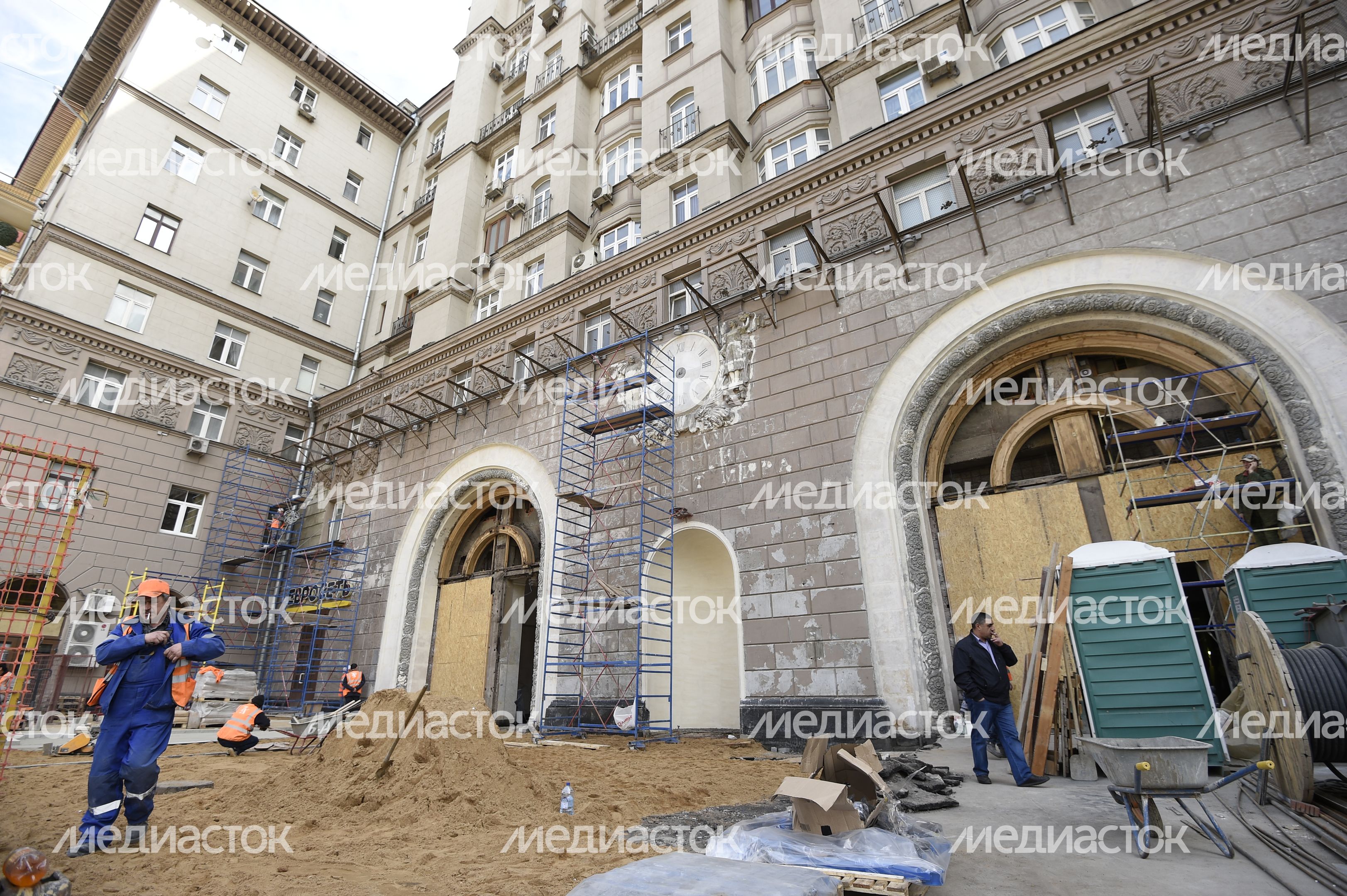 Реконструкция вестибюля станции метро «Проспект Мира»