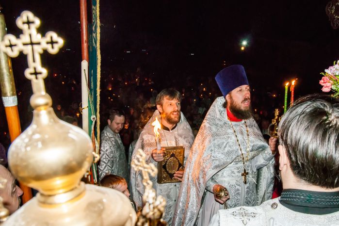 Пасхальное богослужение в Подольске