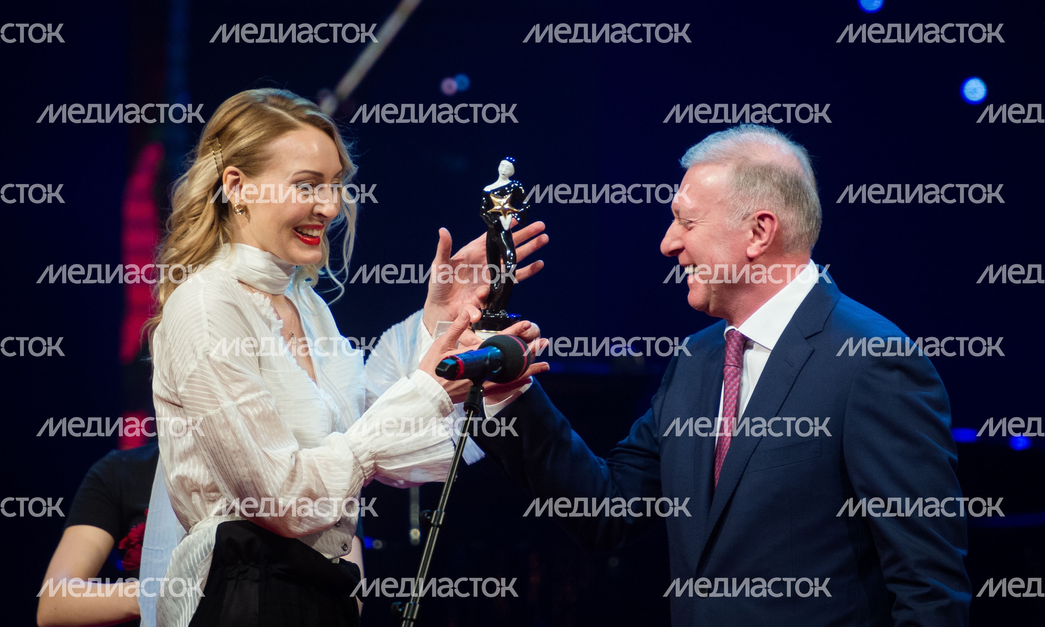 Церемония вручения премии «Звезда Театрала» в театре имени Вахтангова в Москве