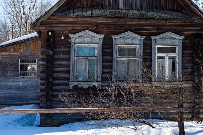 Заброшенное село Шатур